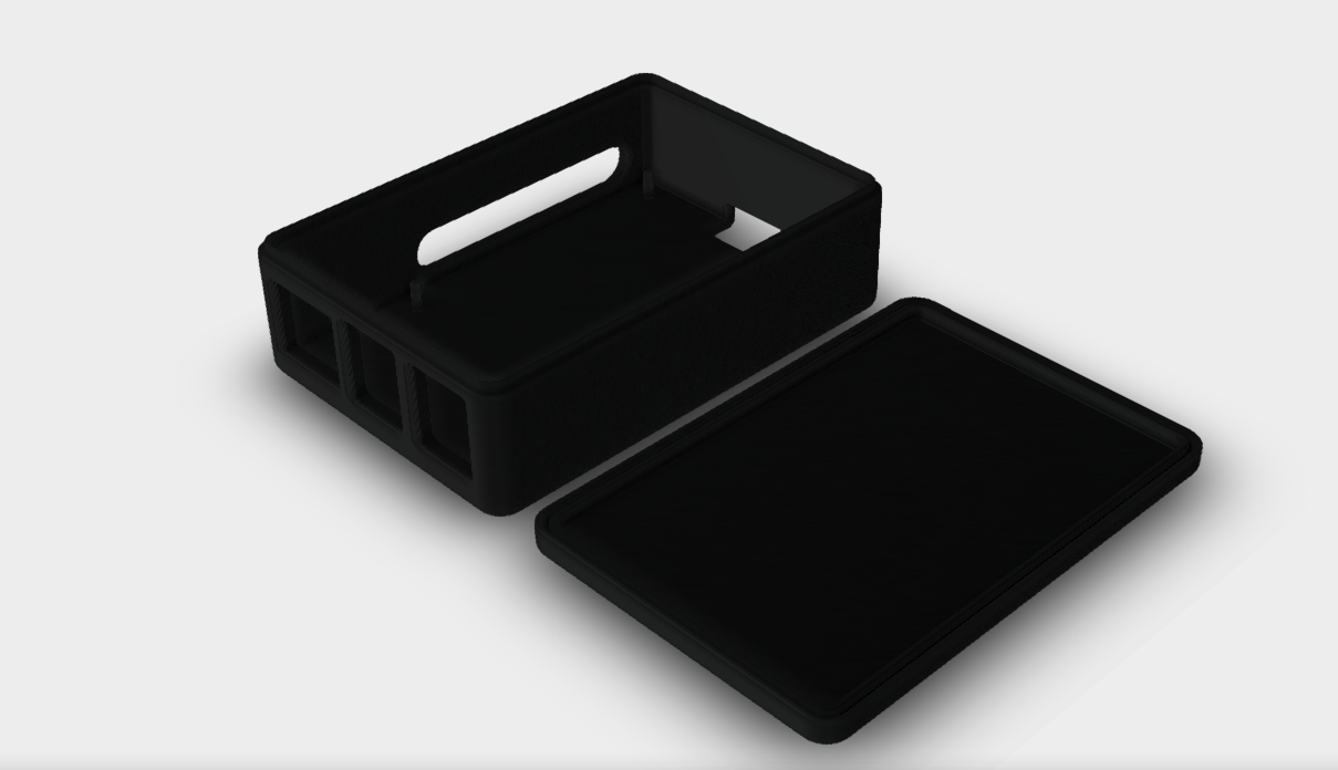 Raspberry Pi 3 Case - Basic Snap-Fit Design