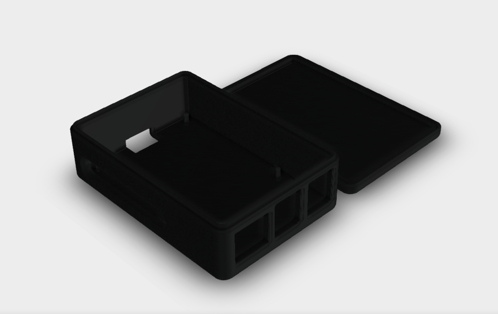 Raspberry Pi 3 Case - Basic Snap-Fit Design