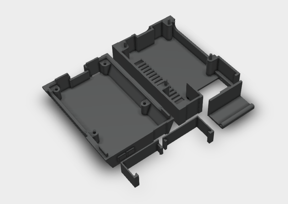 Raspberry Pi 4 NES Style Case - Retro Gaming Design