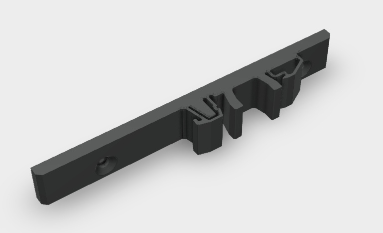 Носач за HDD/SSD на DIN шину 2,5"/3,5"