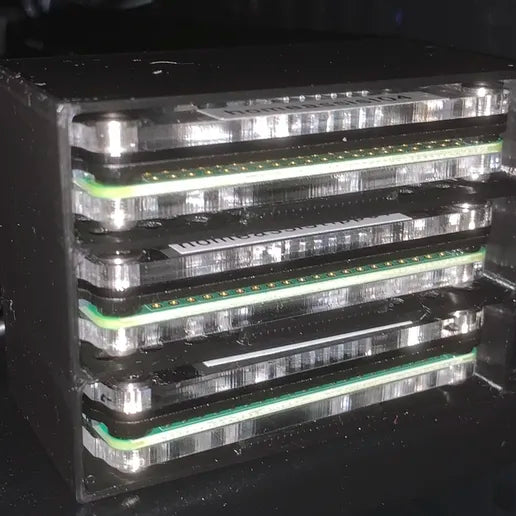 Raspberry Pi Zero Shelf - 2 to 6 Boards PETG