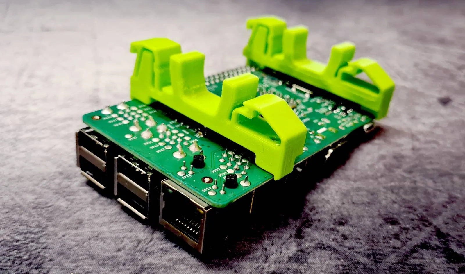 ДИН шинске копче за Raspberry Pi