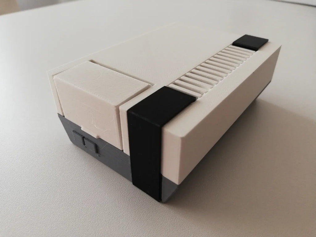Raspberry Pi 4 NES Style Case - Retro Gaming Design